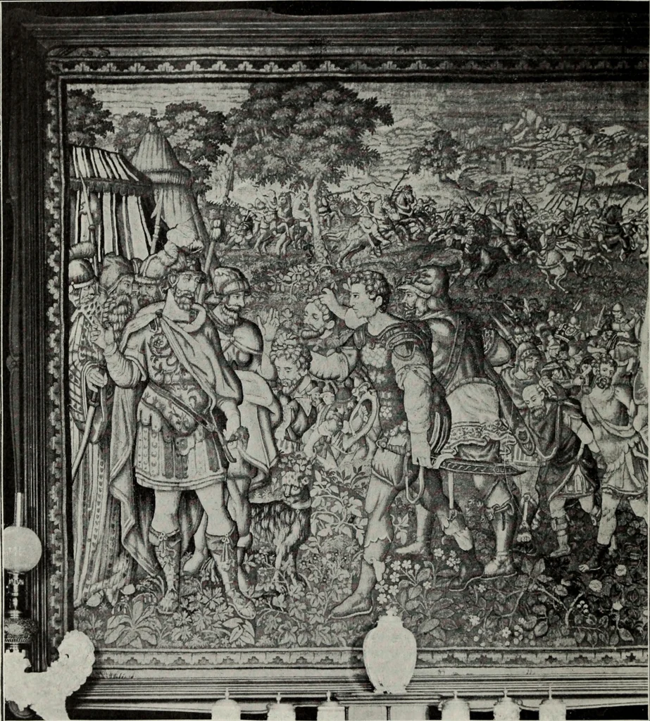 An illustration from Topographie der historischen und Kunst-Denkmale im politischen Bezirke Pribram, 1902, leaf 55