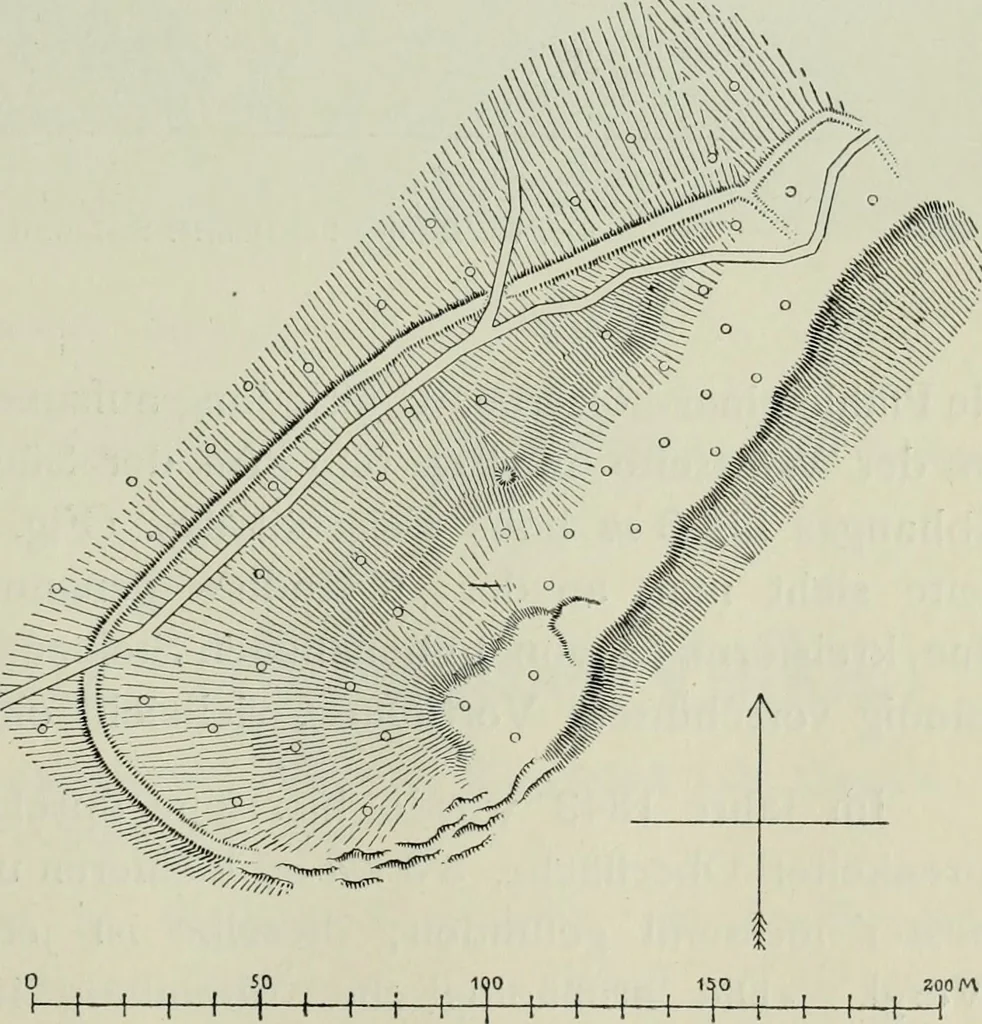 An illustration from Topographie der historischen und Kunst-Denkmale im politischen Bezirke Pribram, 1902, leaf 58