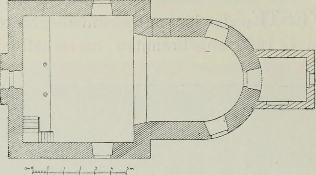 An illustration from Topographie der historischen und Kunst-Denkmale im politischen Bezirke Pribram, 1902, leaf 61