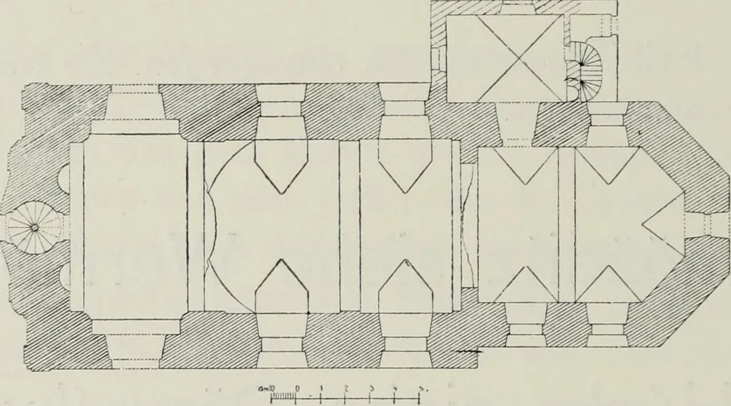 An illustration from Topographie der historischen und Kunst-Denkmale im politischen Bezirke Pribram, 1902, leaf 63