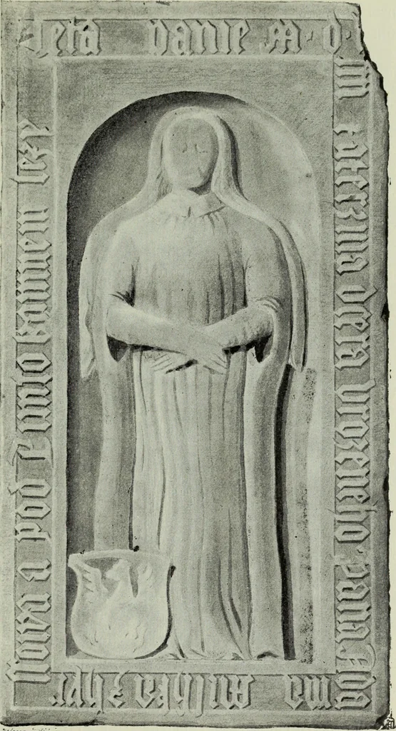 An illustration from Topographie der historischen und Kunst-Denkmale im politischen Bezirke Pribram, 1902, leaf 70
