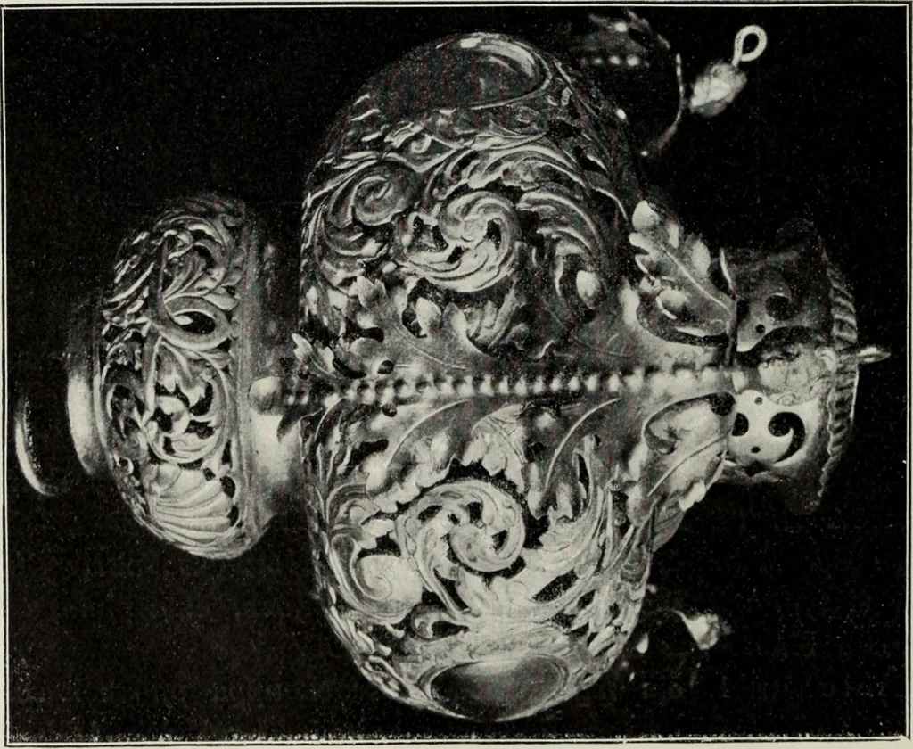 An illustration from Topographie der historischen und Kunst-Denkmale im politischen Bezirke Pribram, 1902, leaf 87