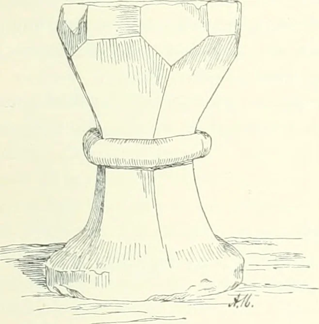 An illustration from Topographie der historischen und Kunst-Denkmale im Königreiche Böhmen von der Urzeit bis zum Anfange des XIX Jahrhundertes, 1897, leaf 20