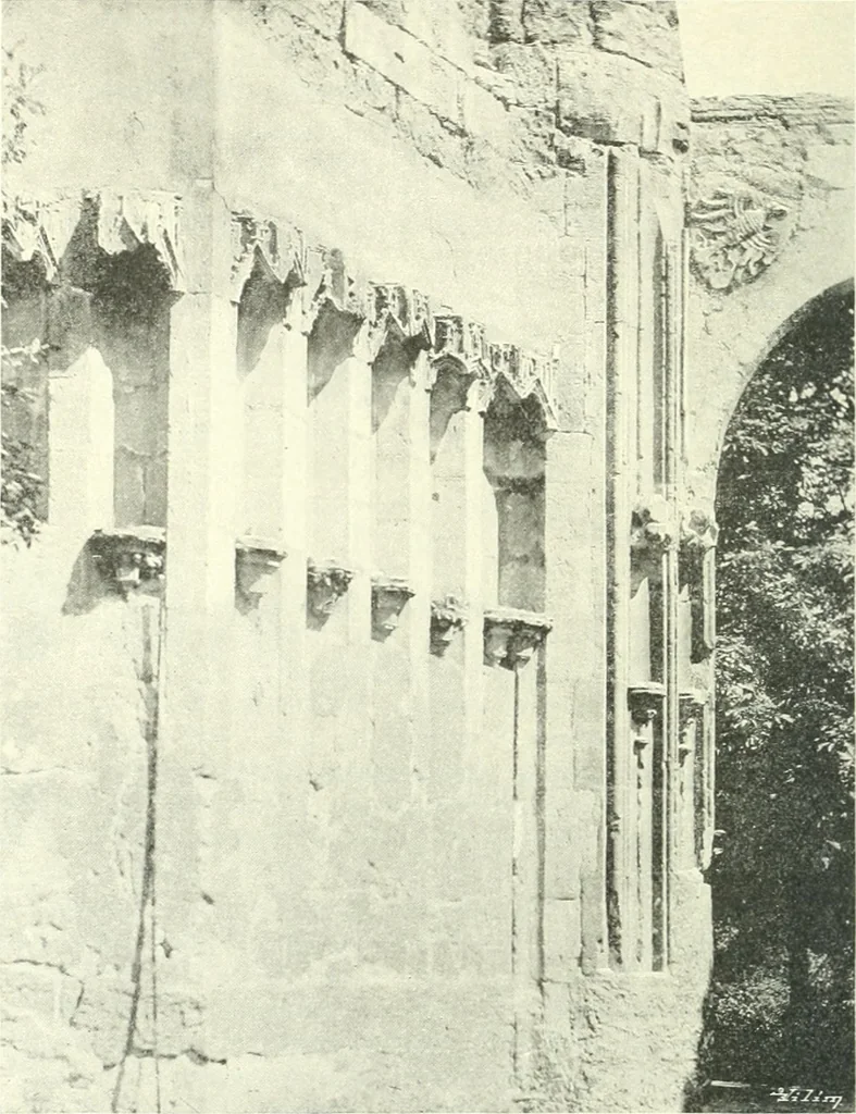 An illustration from Topographie der historischen und Kunst-Denkmale im Königreiche Böhmen von der Urzeit bis zum Anfange des XIX Jahrhundertes, 1897, leaf 27