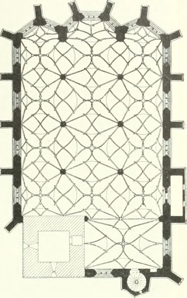 An illustration from Topographie der historischen und Kunst-Denkmale im Königreiche Böhmen von der Urzeit bis zum Anfange des XIX Jahrhundertes, 1897, leaf 38