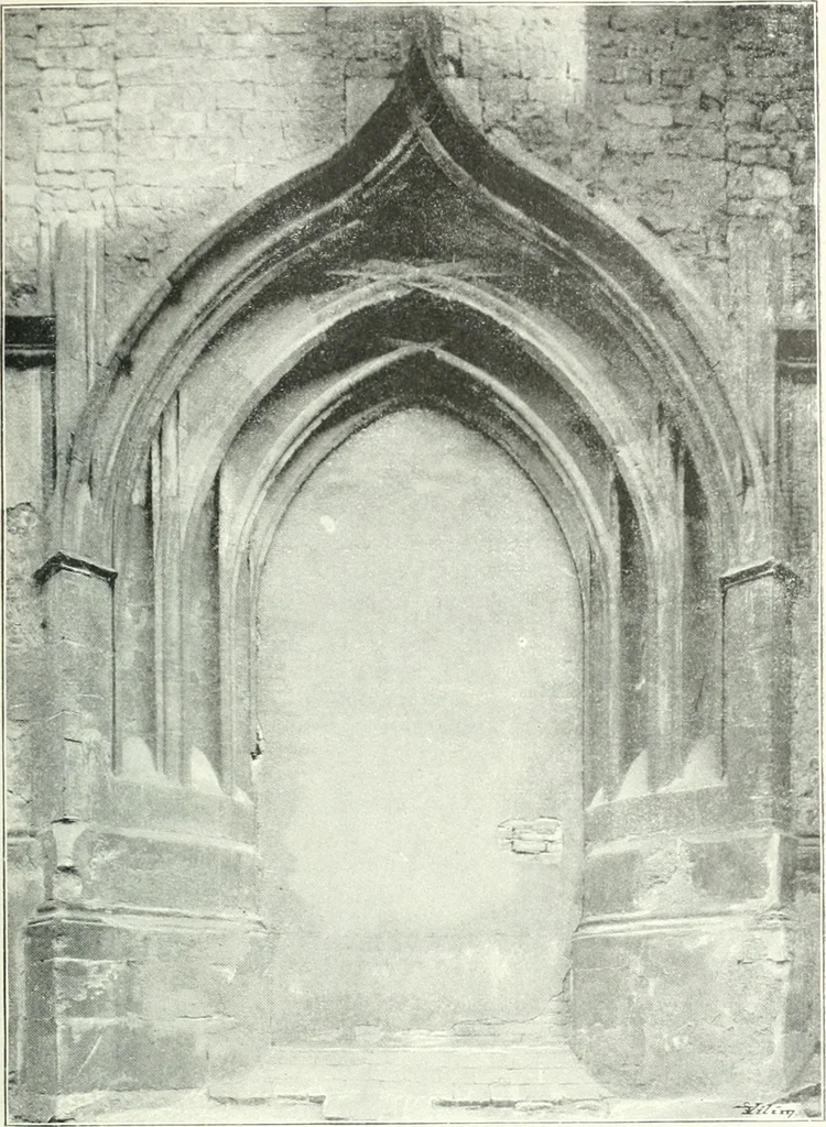 An illustration from Topographie der historischen und Kunst-Denkmale im Königreiche Böhmen von der Urzeit bis zum Anfange des XIX Jahrhundertes, 1897, leaf 40