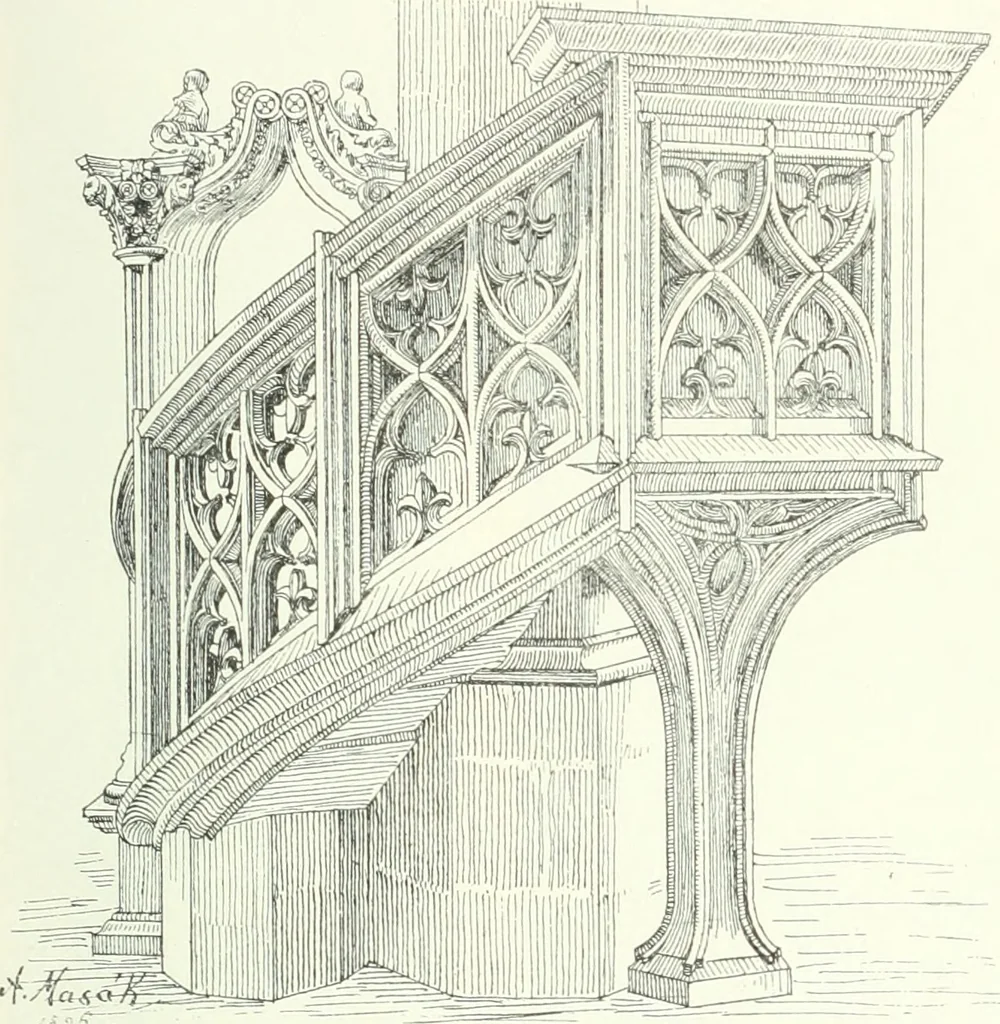 An illustration from Topographie der historischen und Kunst-Denkmale im Königreiche Böhmen von der Urzeit bis zum Anfange des XIX Jahrhundertes, 1897, leaf 46