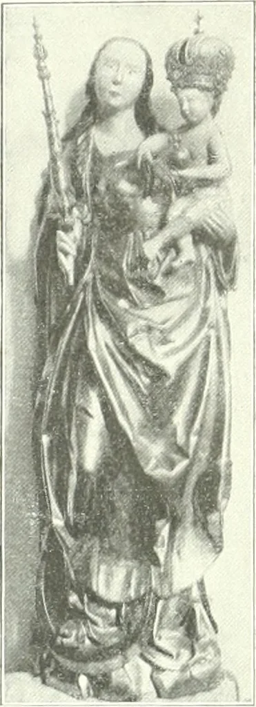 An illustration from Topographie der historischen und Kunst-Denkmale im Königreiche Böhmen von der Urzeit bis zum Anfange des XIX Jahrhundertes, 1897, leaf 55