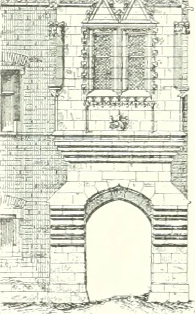 An illustration from Topographie der historischen und Kunst-Denkmale im Königreiche Böhmen von der Urzeit bis zum Anfange des XIX Jahrhundertes, 1897, leaf 61