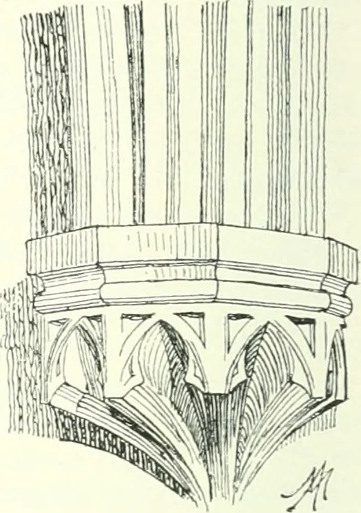 An illustration from Topographie der historischen und Kunst-Denkmale im Königreiche Böhmen von der Urzeit bis zum Anfange des XIX Jahrhundertes, 1897, leaf 75