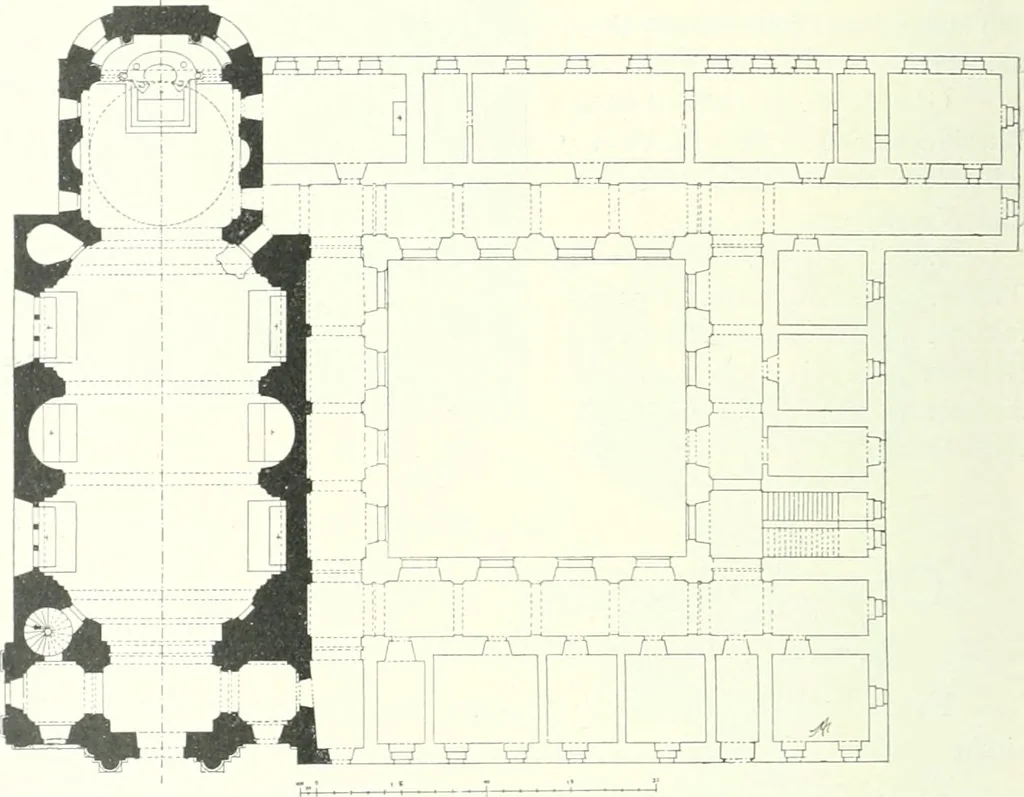 An illustration from Topographie der historischen und Kunst-Denkmale im Königreiche Böhmen von der Urzeit bis zum Anfange des XIX Jahrhundertes, 1897, leaf 83