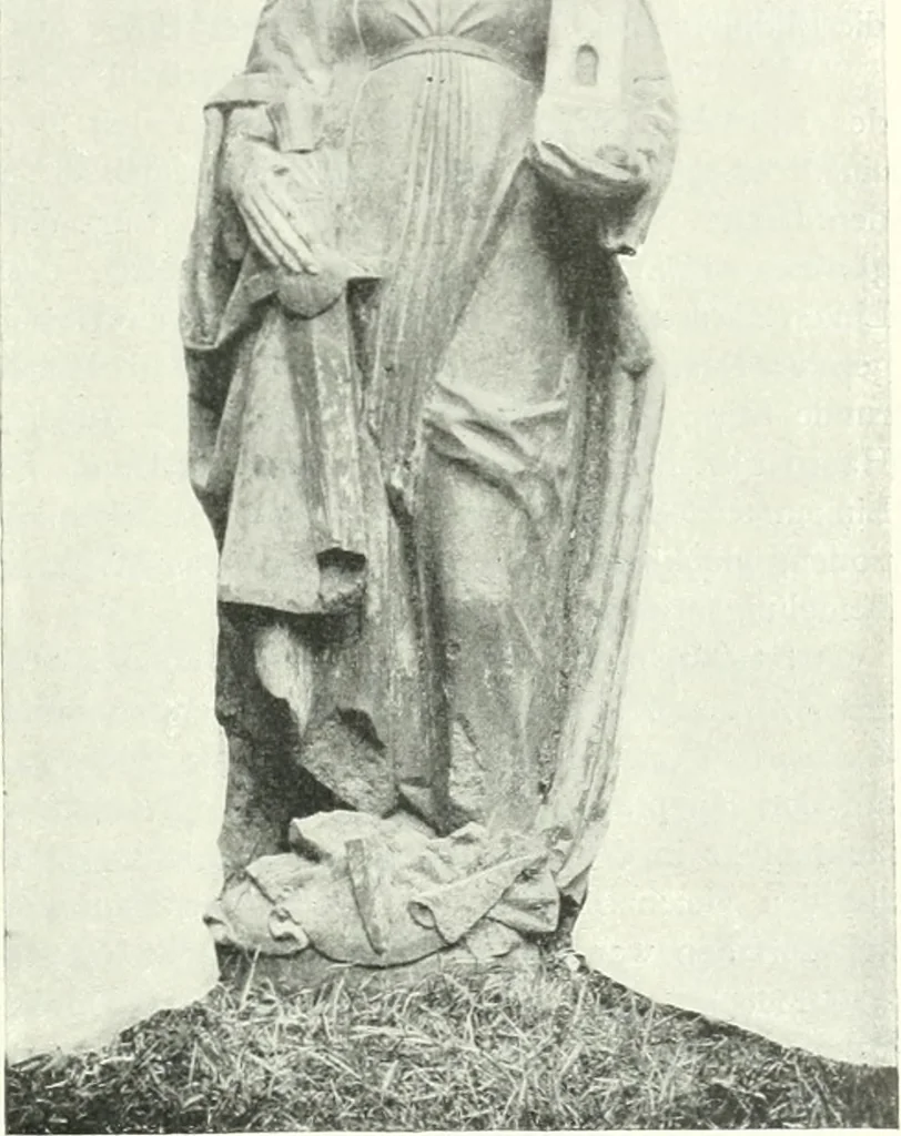 An illustration from Topographie der historischen und Kunst-Denkmale im Königreiche Böhmen von der Urzeit bis zum Anfange des XIX Jahrhundertes, 1897, leaf 88