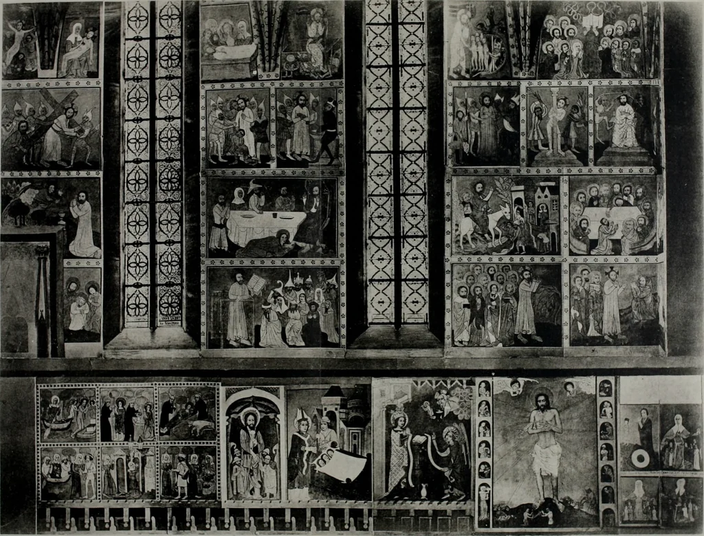 An illustration from Topographie der historischen und Kunst-Denkmale im Königreiche Böhmen von der Urzeit bis zum Anfange des XIX Jahrhundertes, 1897, leaf 99