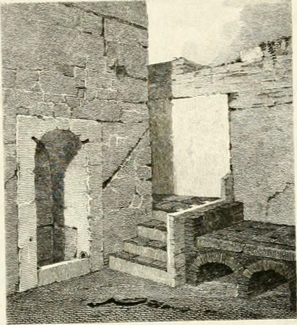 An illustration from Pompeiana : the topography, edifices, and ornaments of Pompeii, 1821, leaf 232