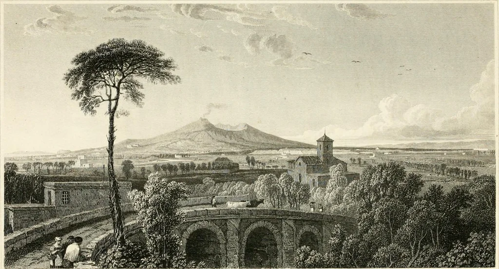 An illustration from Pompeiana : the topography, edifices, and ornaments of Pompeii, 1821, leaf 24