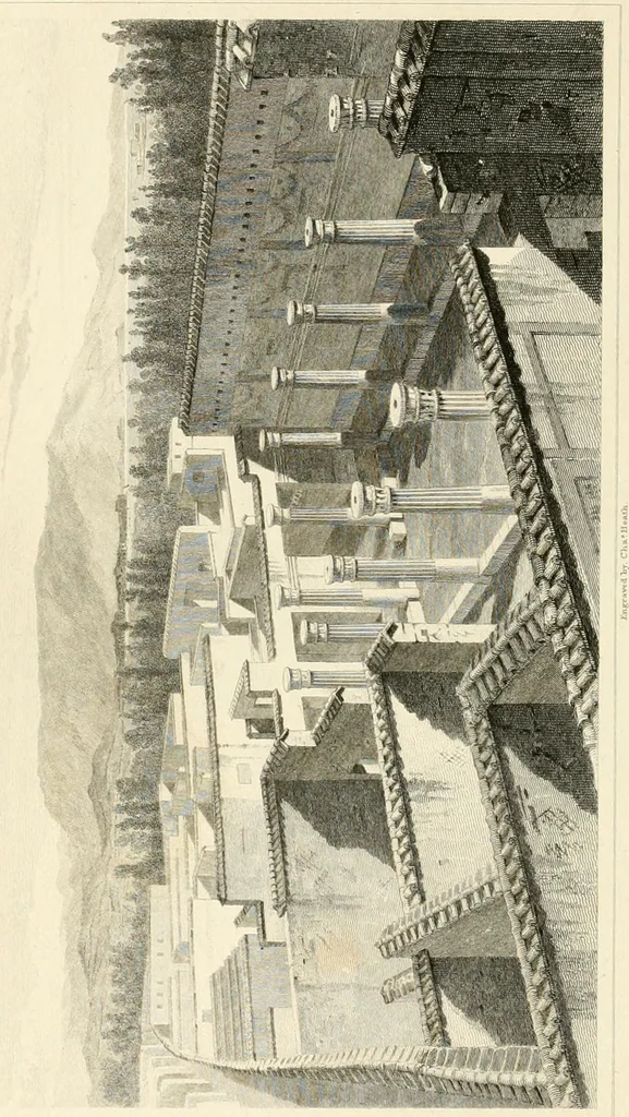 An illustration from Pompeiana : the topography, edifices, and ornaments of Pompeii, 1821, leaf 257