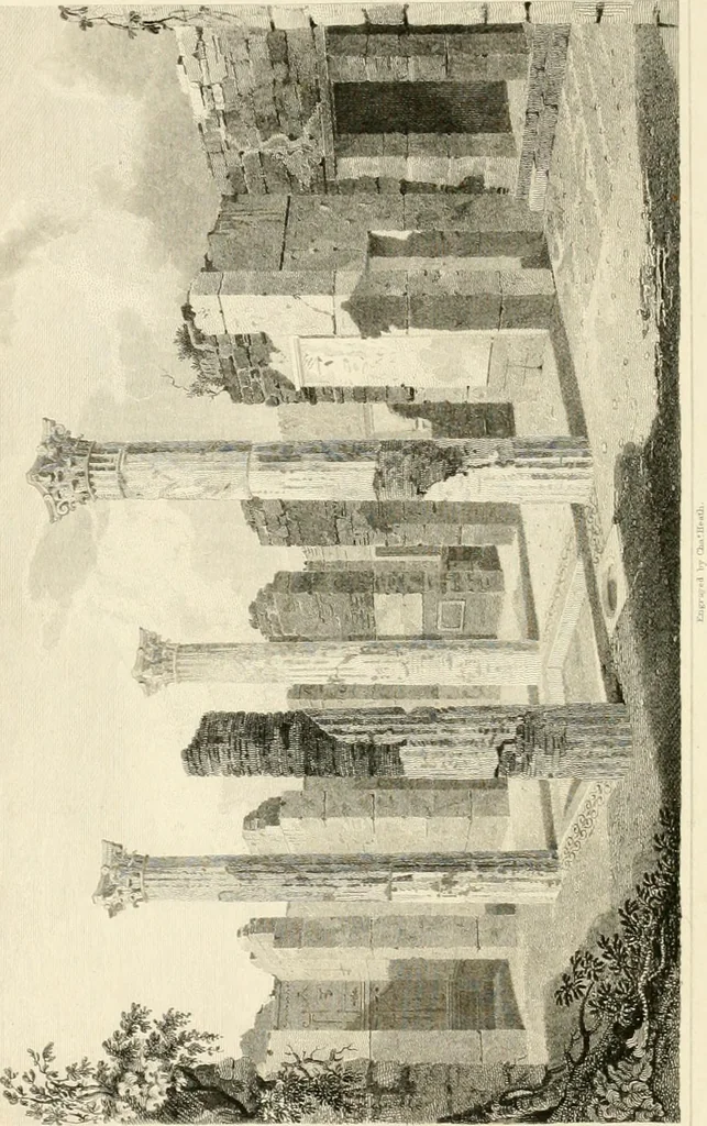 An illustration from Pompeiana : the topography, edifices, and ornaments of Pompeii, 1821, leaf 311