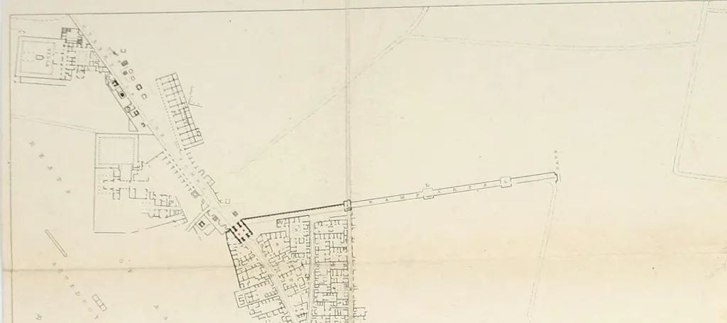 An illustration from Pompeiana : the topography, edifices, and ornaments of Pompeii, 1821, leaf 36