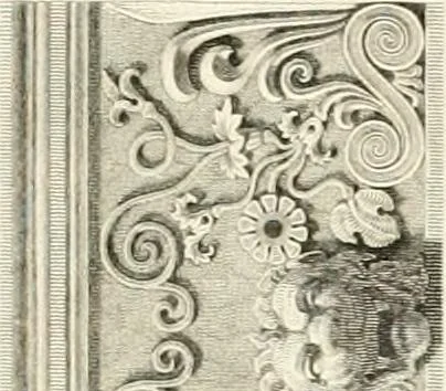 An illustration from Pompeiana : the topography, edifices, and ornaments of Pompeii, 1821, leaf 364