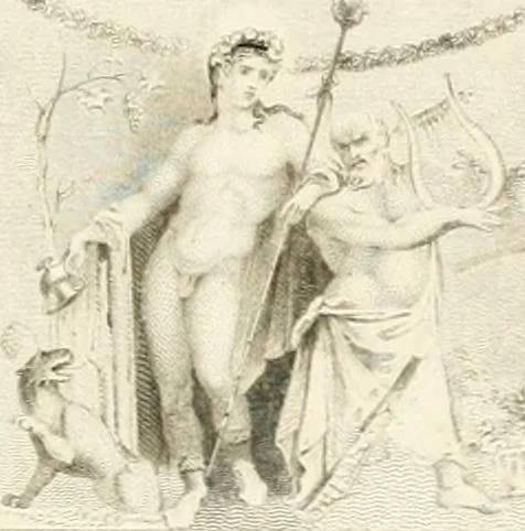 An illustration from Pompeiana : the topography, edifices, and ornaments of Pompeii, 1821, leaf 368