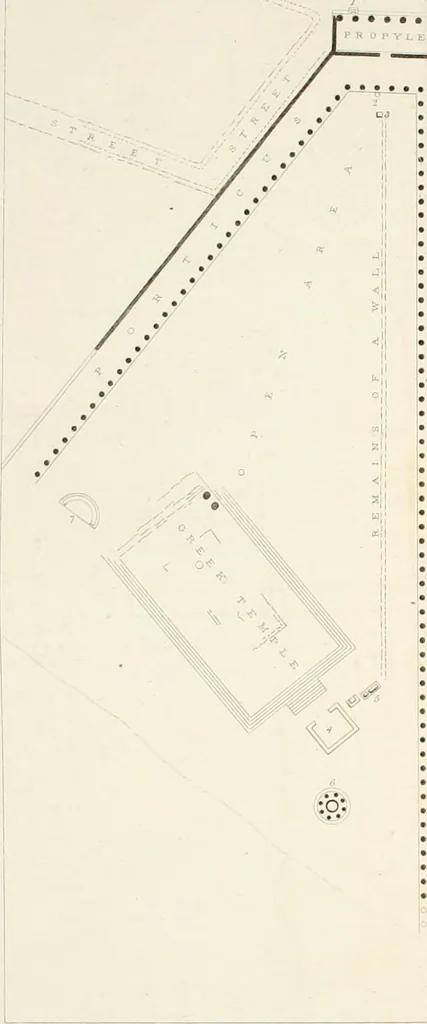 An illustration from Pompeiana : the topography, edifices, and ornaments of Pompeii, 1821, leaf 404