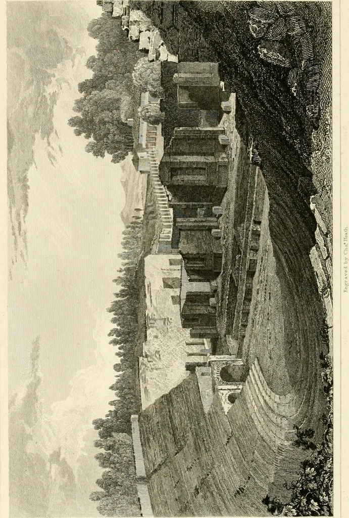 An illustration from Pompeiana : the topography, edifices, and ornaments of Pompeii, 1821, leaf 435