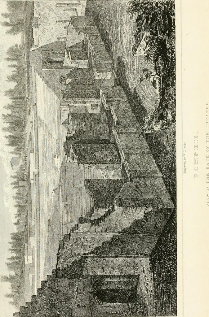 An illustration from Pompeiana : the topography, edifices, and ornaments of Pompeii, 1821, leaf 438