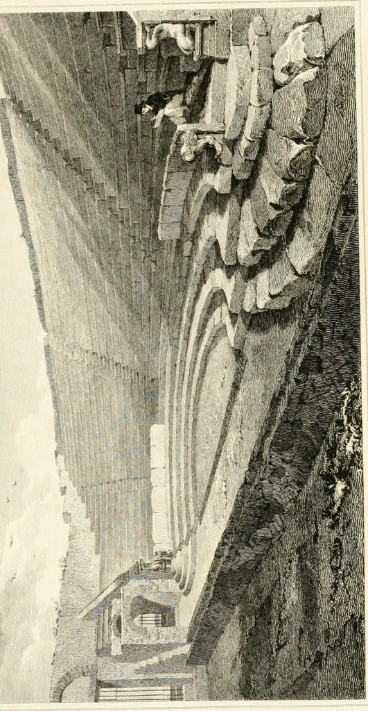 An illustration from Pompeiana : the topography, edifices, and ornaments of Pompeii, 1821, leaf 442
