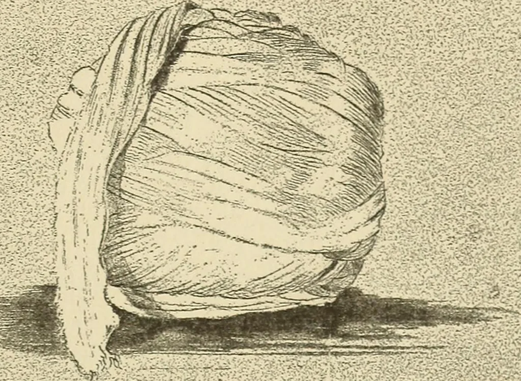 An illustration from Tops, a new American industry; a study in the development of the American worsted manufacture. The Arlington mills, 1898, leaf 16