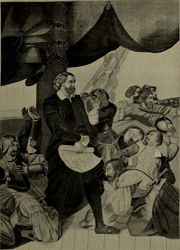 An illustration from Tops, a new American industry; a study in the development of the American worsted manufacture. The Arlington mills, 1898, leaf 170