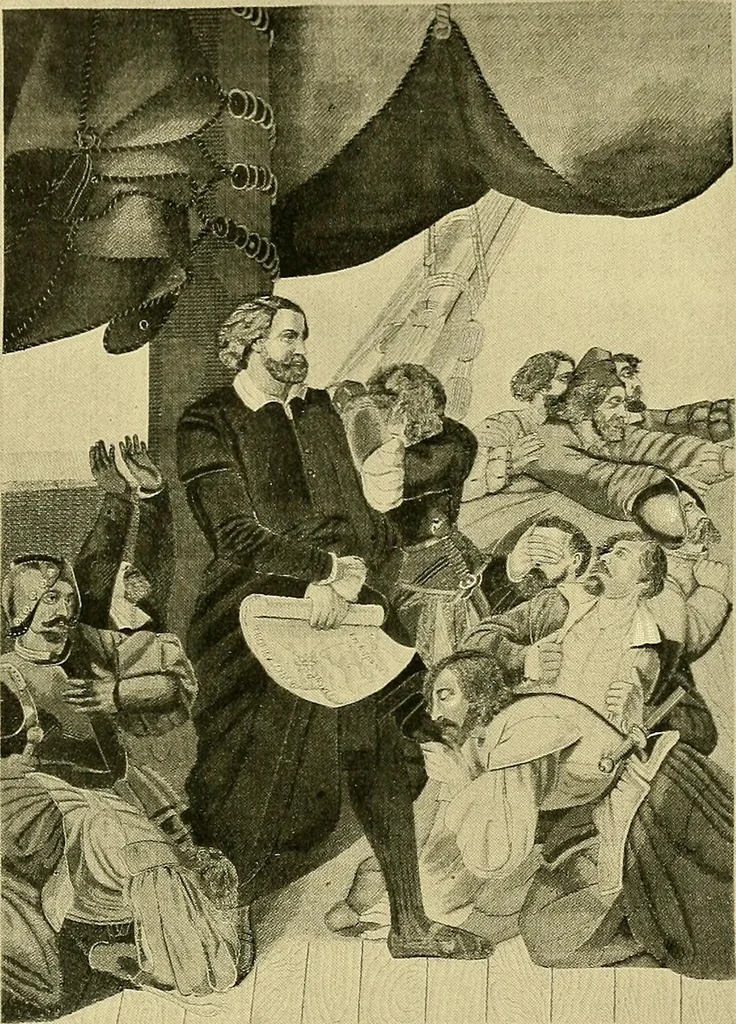 An illustration from Tops, a new American industry; a study in the development of the American worsted manufacture. The Arlington Mills .., 1898, leaf 170