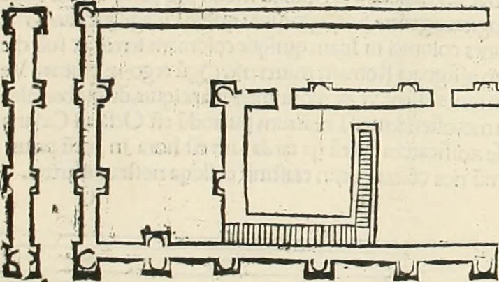 An illustration from Torelli Saraynae Veronensis leg. doct. De origine et amplitudine ciuitatis Veronæ : eiusdem de viris illustribus antiquis veronensibus, de his, qui potiti fuerunt dominio ciuitatis Veronæ, de monumentis antiquis vrbis, & agri veronensis, de interpretatione litterarum antiquarum : index præterea huius operis in calce additus est, 1540, leaf 24