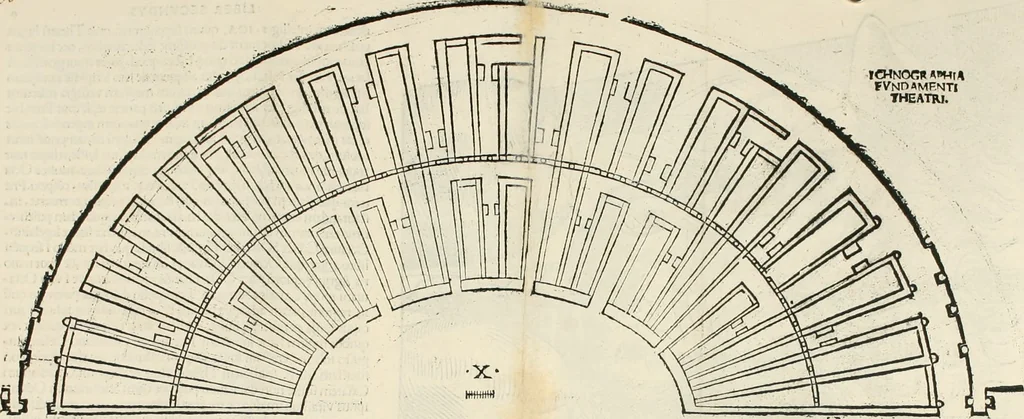 An illustration from Torelli Saraynae Veronensis leg. doct. De origine et amplitudine ciuitatis Veronæ : eiusdem de viris illustribus antiquis veronensibus, de his, qui potiti fuerunt dominio ciuitatis Veronæ, de monumentis antiquis vrbis, & agri veronensis, de interpretatione litterarum antiquarum : index præterea huius operis in calce additus est, 1540, leaf 24