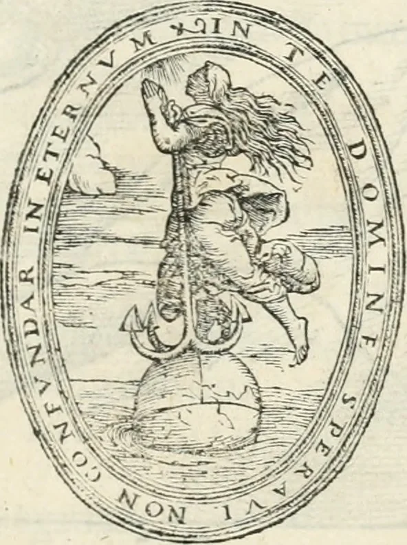 An illustration from Torelli Saraynae Veronensis leg. doct. De origine et amplitudine ciuitatis Veronæ : eiusdem de viris illustribus antiquis veronensibus, de his, qui potiti fuerunt dominio ciuitatis Veronæ, de monumentis antiquis vrbis, & agri veronensis, de interpretatione litterarum antiquarum : index præterea huius operis in calce additus est, 1540, leaf 4