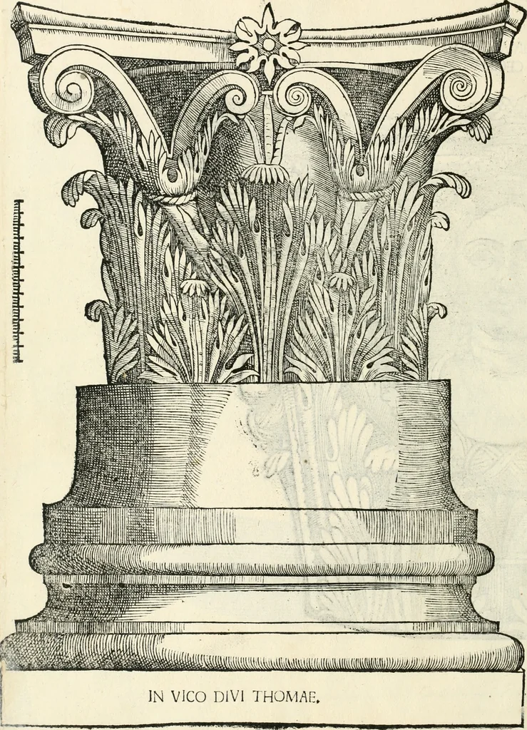 An illustration from Torelli Saraynae Veronensis leg. doct. De origine et amplitudine ciuitatis Veronæ : eiusdem de viris illustribus antiquis veronensibus, de his, qui potiti fuerunt dominio ciuitatis Veronæ, de monumentis antiquis vrbis, & agri veronensis, de interpretatione litterarum antiquarum : index præterea huius operis in calce additus est, 1540, leaf 69