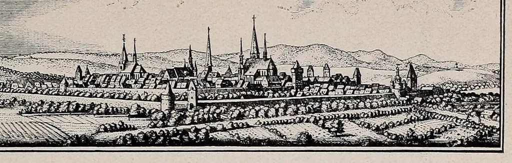 An illustration from Tore, Türme und Brunnen aus vier Jahrhunderten deutscher Vergangenheit .., 1921, leaf 11