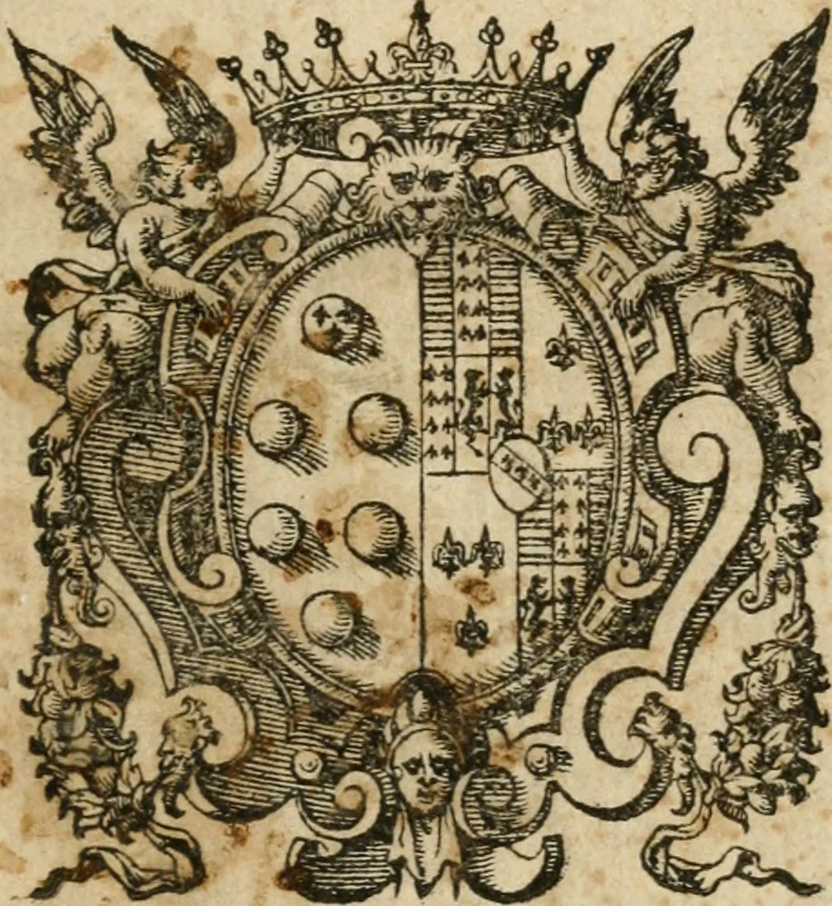 An illustration from Torneo a piedi mantenuto in Pisa dall'illustriss. et eccellentiss. s. d. Cosimo Medici, gran principe di Toscana, 1603, leaf 4