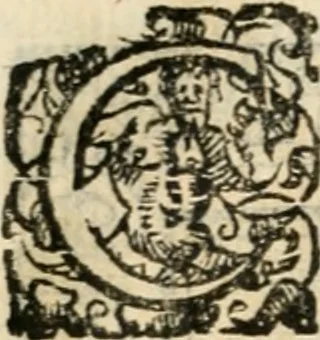 An illustration from Tou Hagiou Patros hemon Epiphaniou, episkopou Konstanteias Kyprou, Peri ton physiologon; tou autou Eis ta baia logos. Sancti patris nostri Epiphanii, Episcopi Constantiae Cypri, Ad physiologum; Eiusdem In die festo palmarum sermo, 1587, leaf 129