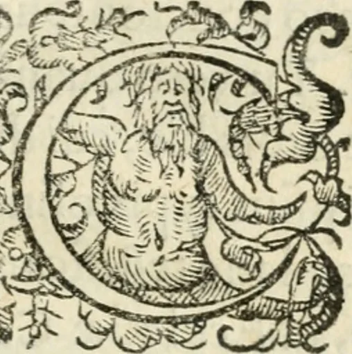 An illustration from Tou Hagiou Patros hemon Epiphaniou, episkopou Konstanteias Kyprou, Peri ton physiologon; tou autou Eis ta baia logos. Sancti patris nostri Epiphanii, Episcopi Constantiae Cypri, Ad physiologum; Eiusdem In die festo palmarum sermo, 1587, leaf 6