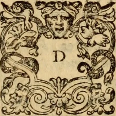 An illustration from Tou en agiois patros emon Athanasiou Archiepiskopou Alexandreias Ta euriskomena apanta. = B. Athanasii archiepiscopi Alexandrini Opera qvæ reperivntvr omnia, : in dvos tomos tribvta. Græce nunc primùm (ex Mss. Codd. Basil. Cantabrig. Palatm. & aliis) in lucem data, cum interpretatione Latine Petri Nannii ... Accesserunt fragmenta varia: notæ variarum lectionum: index triplex, 1601, leaf 386