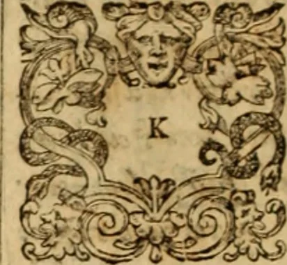An illustration from Tou en agiois patros emon Athanasiou Archiepiskopou Alexandreias Ta euriskomena apanta. = B. Athanasii archiepiscopi Alexandrini Opera qvæ reperivntvr omnia, : in dvos tomos tribvta. Græce nunc primùm (ex Mss. Codd. Basil. Cantabrig. Palatm. & aliis) in lucem data, cum interpretatione Latine Petri Nannii ... Accesserunt fragmenta varia: notæ variarum lectionum: index triplex, 1601, leaf 415