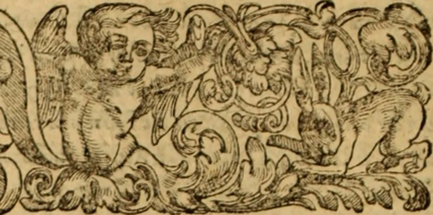 An illustration from Tou en agiois patros emon Athanasiou Archiepiskopou Alexandreias Ta euriskomena apanta. = B. Athanasii archiepiscopi Alexandrini Opera qvæ reperivntvr omnia, : in dvos tomos tribvta. Græce nunc primùm (ex Mss. Codd. Basil. Cantabrig. Palatm. & aliis) in lucem data, cum interpretatione Latine Petri Nannii ... Accesserunt fragmenta varia: notæ variarum lectionum: index triplex, 1601, leaf 533