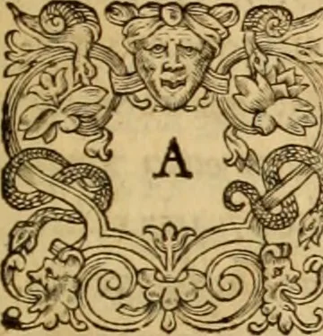 An illustration from Tou en agiois patros emon Athanasiou Archiepiskopou Alexandreias Ta euriskomena apanta. = B. Athanasii archiepiscopi Alexandrini Opera qvæ reperivntvr omnia, : in dvos tomos tribvta. Græce nunc primùm (ex Mss. Codd. Basil. Cantabrig. Palatm. & aliis) in lucem data, cum interpretatione Latine Petri Nannii ... Accesserunt fragmenta varia: notæ variarum lectionum: index triplex, 1601, leaf 58