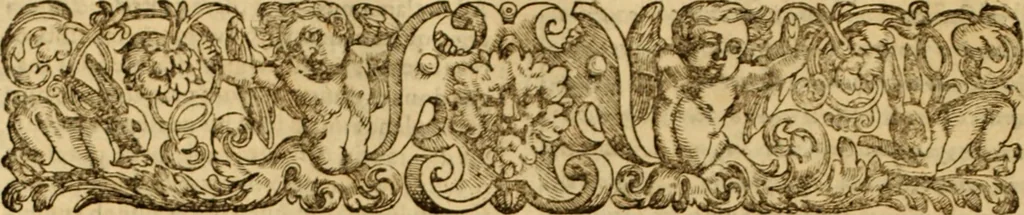 An illustration from Tou en agiois patros emon Athanasiou Archiepiskopou Alexandreias Ta euriskomena apanta. = B. Athanasii archiepiscopi Alexandrini Opera qvæ reperivntvr omnia, : in dvos tomos tribvta. Græce nunc primùm (ex Mss. Codd. Basil. Cantabrig. Palatm. & aliis) in lucem data, cum interpretatione Latine Petri Nannii ... Accesserunt fragmenta varia: notæ variarum lectionum: index triplex, 1601, leaf 833
