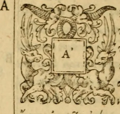 An illustration from Tou en agiois patros emon Athanasiou Archiepiskopou Alexandreias Ta euriskomena apanta. = B. Athanasii archiepiscopi Alexandrini Opera qvæ reperivntvr omnia, : in dvos tomos tribvta. Græce nunc primùm (ex Mss. Codd. Basil. Cantabrig. Palatm. & aliis) in lucem data, cum interpretatione Latine Petri Nannii ... Accesserunt fragmenta varia: notæ variarum lectionum: index triplex, 1601, leaf 833