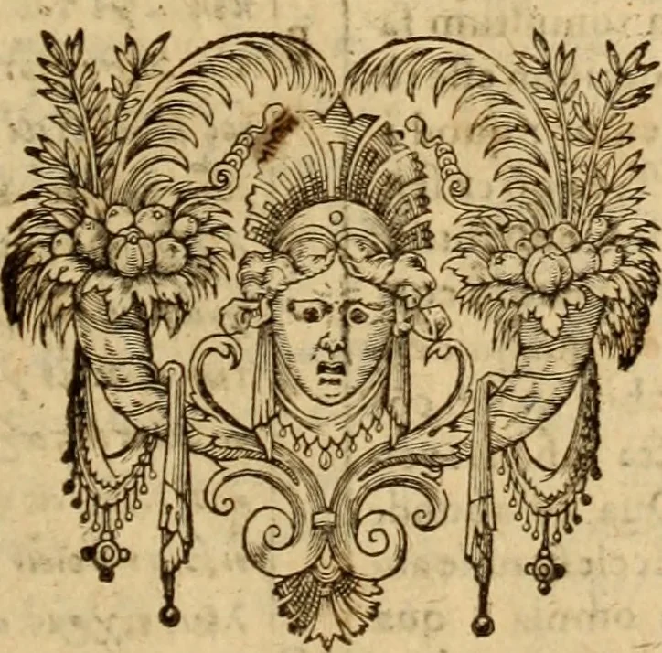 An illustration from Tou en agiois patros emon Athanasiou Archiepiskopou Alexandreias Ta euriskomena apanta. = B. Athanasii archiepiscopi Alexandrini Opera qvæ reperivntvr omnia, : in dvos tomos tribvta. Græce nunc primùm (ex Mss. Codd. Basil. Cantabrig. Palatm. & aliis) in lucem data, cum interpretatione Latine Petri Nannii ... Accesserunt fragmenta varia: notæ variarum lectionum: index triplex, 1601, leaf 866