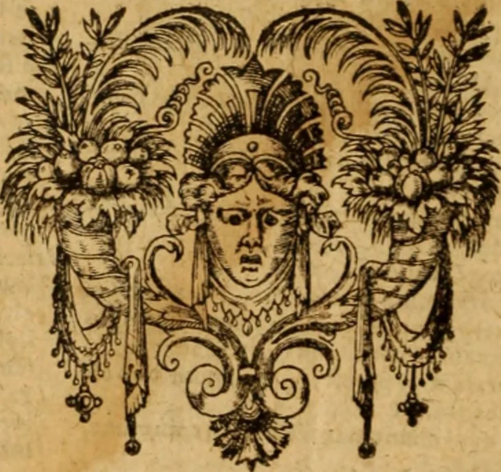 An illustration from Tou en agiois patros emon Athanasiou Archiepiskopou Alexandreias Ta euriskomena apanta. = B. Athanasii archiepiscopi Alexandrini Opera qvæ reperivntvr omnia, : in dvos tomos tribvta. Græce nunc primùm (ex Mss. Codd. Basil. Cantabrig. Palatm. & aliis) in lucem data, cum interpretatione Latine Petri Nannii ... Accesserunt fragmenta varia: notæ variarum lectionum: index triplex, 1601, leaf 929
