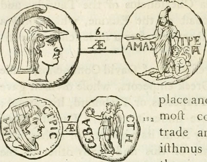 An illustration from A tour, performed in the years 1795-6, through the Taurida, or Crimea, the antient kingdom of Bosphorus, the once-powerful republic of Tauric Cherson, and all the other countries on the north shore of the Euxine, ceded to Russia by the peace of Kainardgi and Jassy;, 1802, leaf 89