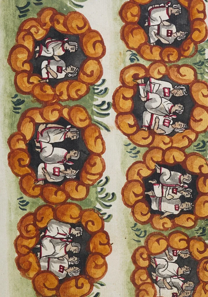An illustration from [Tovar Codex], 1582, leaf 187