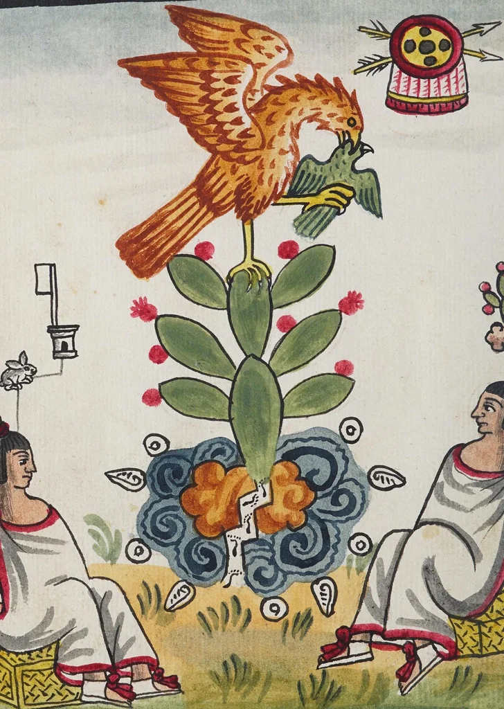 An illustration from [Tovar Codex], 1582, leaf 200